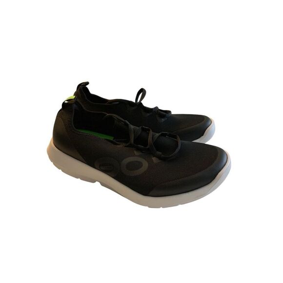 OOFOS OOMG Sport LS Low Shoe white black men's size 9 NEW WITHOUT BOX - Picture 2 of 8